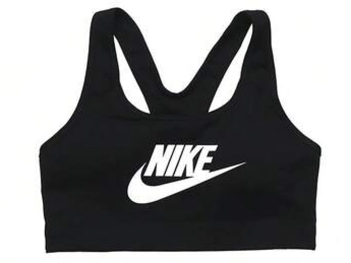 Nike Dri-Fit Swoosh Color Block Medium Support Fitted Vest